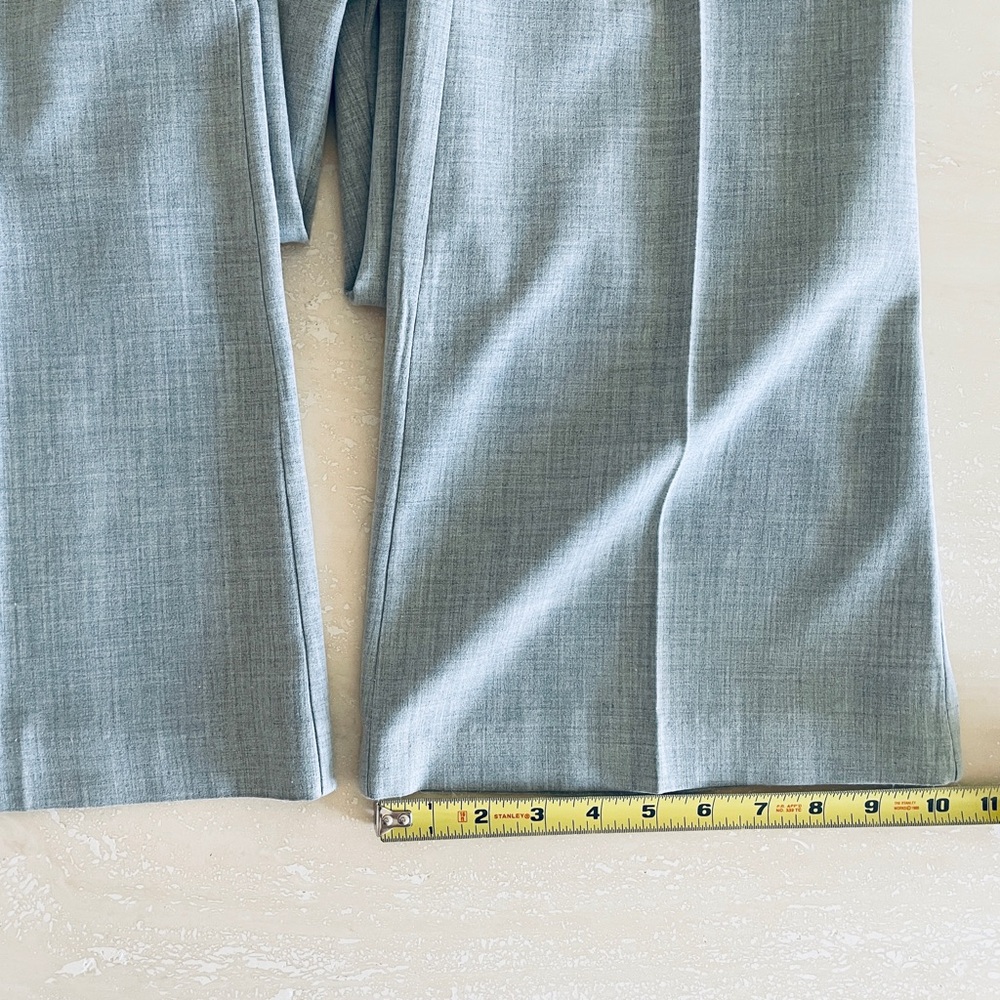 Light Gray Creased Business Pants Trousers S - Picture 6 of 7